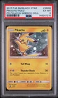 2017 POKEMON SM BLACK STAR PROMO PIKACHU SIDEKICK COLLECTION PIKACHU-HOLO PSA 6