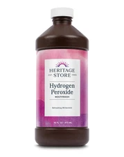 Heritage Products Hydrogen Peroxide Mouthwash, Wintermint Flavor, 16 Fl Oz