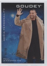 2021 Goodwin Champions Goudey Platinum Cosmic 46/99 Paul Bissonnette #G4 7ov