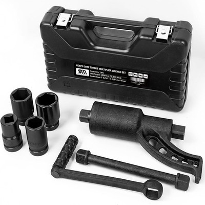 Solid As Mountain Torque Multiplier Wrench Set Heavy Duty 1:64, 4800Nm (3540ft