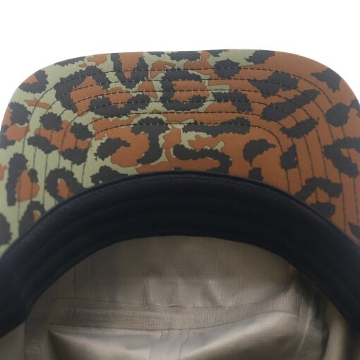 FW19 Supreme Gore-Tex Leopard Camo 5 Panel Camp Cap Hat Used 100