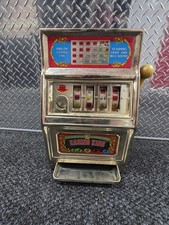 Vintage Waco Casino King Toy Slot Machine Bank.
