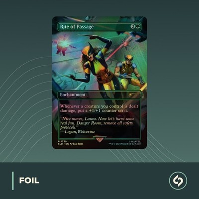 MTG | Rite of Passage | SECRET LAIR x MARVEL | NM | EN | FOIL
