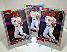 2026 Topps Series 1 Jorge Soler #162 Los Angeles Angels Lot of 3 Holo Foils (3x)