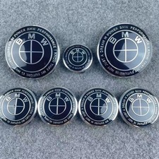 M-tec Competiton Black Edition Roundel Front Rear Emblem Badge For E F G Series