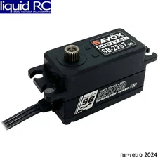 Savox SB2267SGP High Voltage Steel Gear Monster Low Profile Servo Soft Start