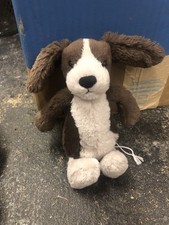 Jellycat Small Bashful Fudge Puppy Plush Brown 7 inch Soft Toy