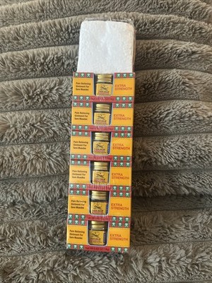 Tiger Balm Red Ointment. 6 Pack x 30 Grams. 11% Camphor. 10% Menthol. Free Ship
