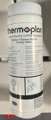 Urnex ThermoPlan Mastrena II Espresso / Coffee Machine Cleaning Tablets 62 Count