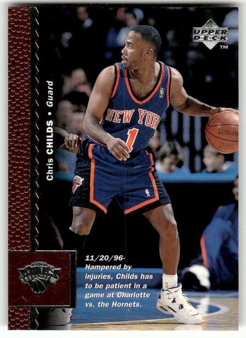 Chris Childs 1996 Upper Deck 1996 259