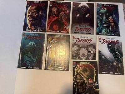 Cover of Darkness Comic Book Lot #2-6 Source Point Press Michail Cam Hiblen