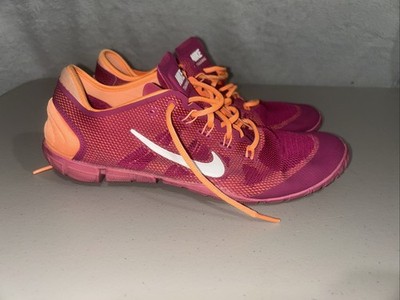 Nike Womens Free Bionic 599269-501 Pink Running Shoes Sneakers Size 11