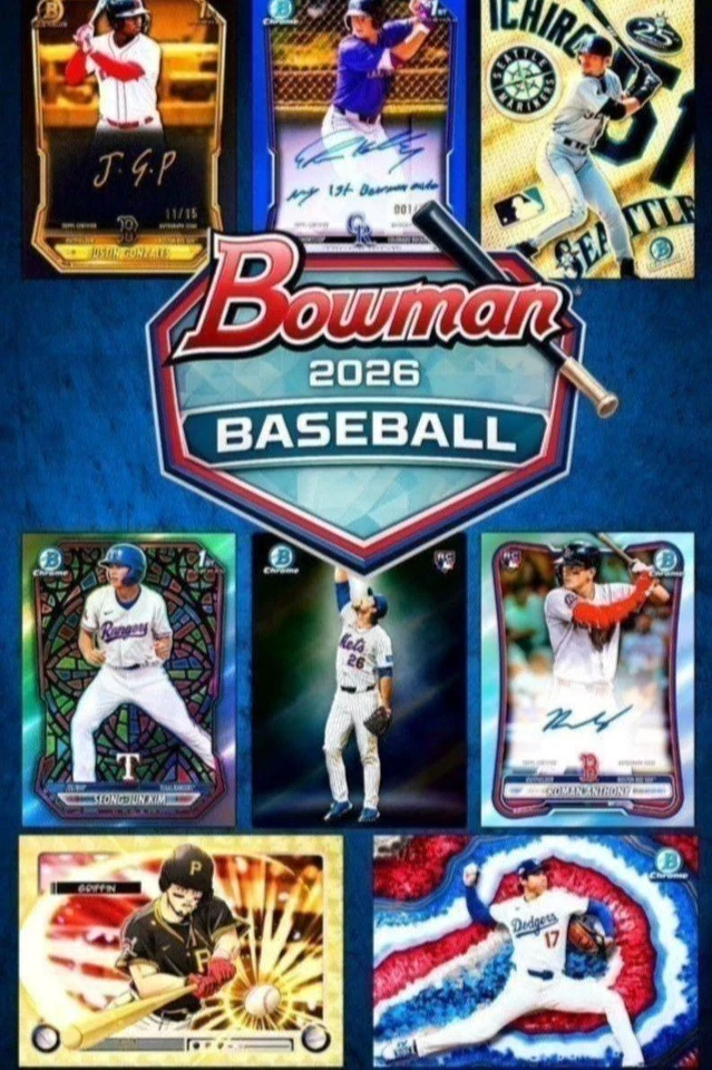2026 BOWMAN BASEBALL MADNESS!!!! $1 STARTS ALL DAY AND NIGHT!!!
