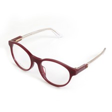 Auth GUCCI Glasses Red Plastic - h30528g