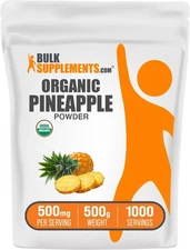 Organic Pineapple Powder Dietary Supplement 1.1 Pound For Smoothies Baking Co...