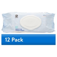  12 pack Equate Sensitive Fragrance and Dye-Free Wipes, 72 Count
