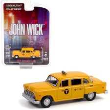 GREENLIGHT 1:64 Checker Marathon A11 1974 John Wick 3 NYC Taxi