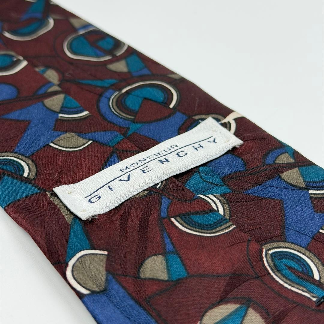 ✨️Good condition✨️ Givenchy GIVENCHY tie Bordeaux… - image 4