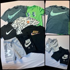Lot Of Boys Clothes Nike Under Armour Sports Athletic Wear Youth Medium