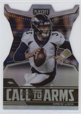 2021 Panini Playoff Call to Arms Prizm Die-Cut Drew Lock #CA-DLO 11z4