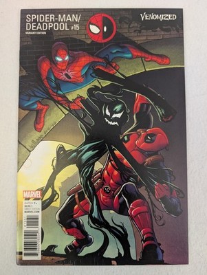 Marvel Spider-Man Deadpool #15 Venomized Variant 2017 Marvel Comic NM Range