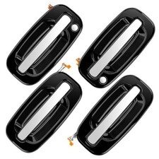 Exterior Door Handle Compatible with 2002-2006 Escalade Avalanche Silverado