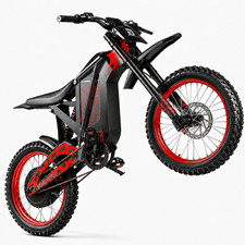 17" Off-Road Electric Bike for Adults 3000W 48V 25Ah 40MPH Fast Mountain Ebike