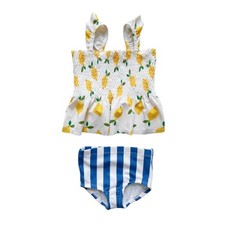 NWOT Hanna Andersson Lemons Swimsuit Size 2T