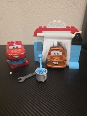 Lego Duplo Disney Cars Lightning McQueen & Mater's Car Wash Fun 10996 READ