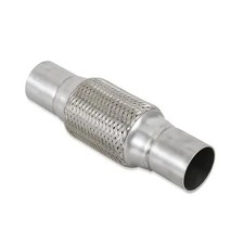 2''X6''universal stainless steel Exhaust Flex Pipe with Ends 10" Inch Long