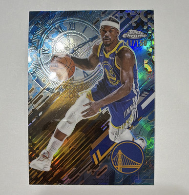 Topps 2025-26 Chrome Jimmy Butler Go-Time #GT-2 Blue Refractor /150