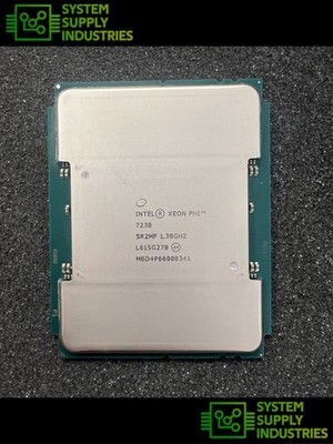 2x Intel Xeon Phi 7230 SR2MF 1,30GHz 64-Core 16GB LGA3647 CPU Prozessor
