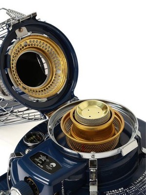 Aladdin x BEAMS JAPAN Blue Flame Heater Limited Edition Indigo