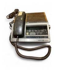 Vintage GE Clock Phone Radio