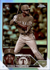Bubba Thompson 2023 Topps Chrome Sepia Refractor Rookie Card #58. rookie card picture