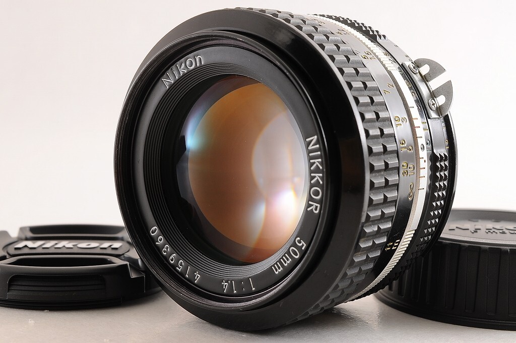 NEAR MINT+】NIKON AI NIKKOR 50mm F/1.4 MF Standard Lens For NEAR MINT+】NIKON AI NIKKOR 50mm F/1.4 MF Standard Lens For