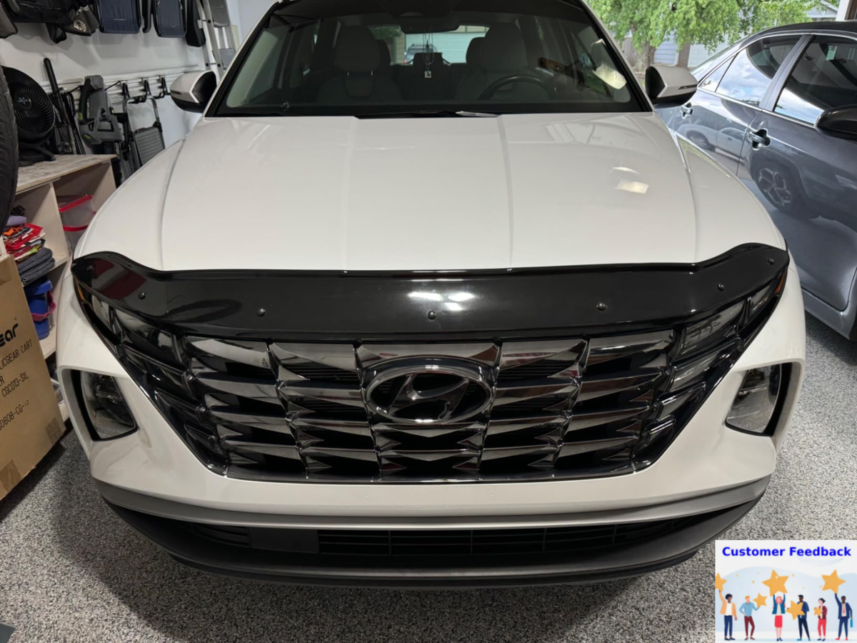 Hood Bonnet Deflector / Bug Shield For Hyundai Tucson 2015-2020