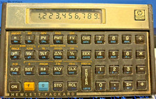 HP 12C Financial Calculator- Tested  Working