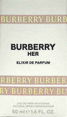 BURBERRY HER ELIXIR DE PARFUM INTENSE SPRAY FOR WOMEN 1.6 Oz