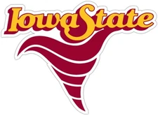 Iowa State Cyclones NCAA Weather Resistant Vinyl Die Cut Sticker Decal 08