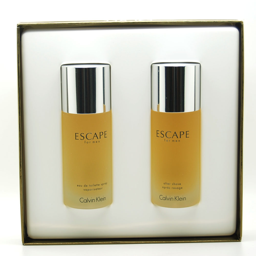 Escape by Calvin Klein Giftset for Men (3.4oz EDT Spray + 3.4oz A