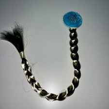 Frozen Elsa Blonde Braid Hair Clip Halloween Costume Accessory Dress Up 20"