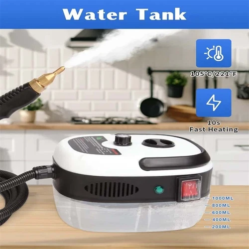 2500W Portable Handheld Steam Cleaner High Temperature Steam Cleaning Machine UK - Picture 9 of 21