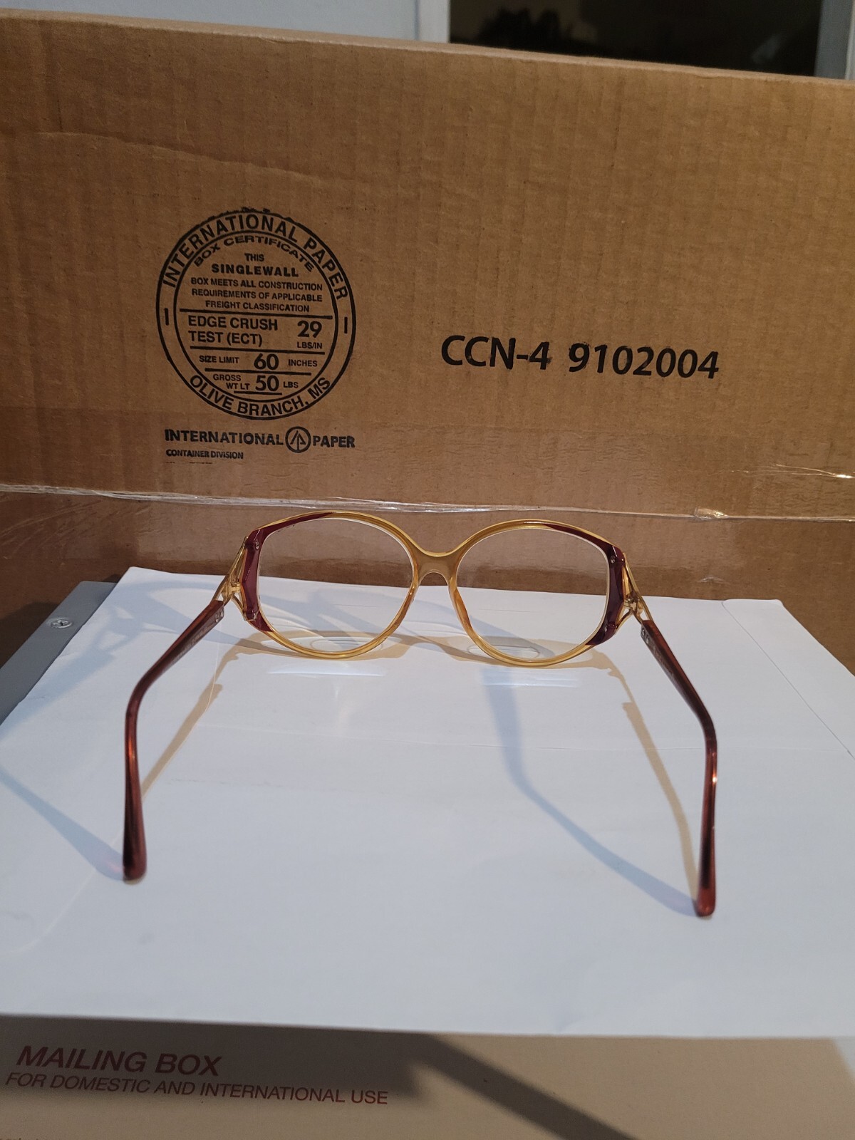 Vintage CHRISTIAN DIOR Ladies CD LOGO Eye Glasses Frame CD2709   MADE IN AUSTRIA image 3