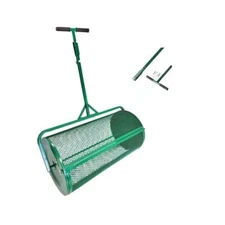 Landzie Compost Spreader, 36" Heavy Duty, Durable Yard Care Equipment