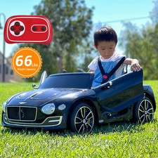 LICENSED Electric Ride On Bentley Style Kid Toy Car 12V Remote Control Led Light