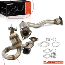 A-Premium 2x Front Catalytic Converter for Chevrolet Malibu 2008-2012 Pontiac G6