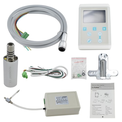 Pieza de mano LED de motor eléctrico dental COXO 1:1 contra ángulo baja velocidad NSK NLX nano - Imagen 26 de 70