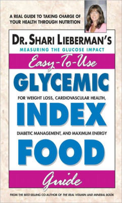 Shari Lieberman's Easy to Use Glycemic Index Food Guide Brand New Book WT60599