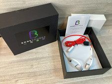 Bone Soundz Bone Conduction Headphones NIB New Water Resistant White Bluetooth